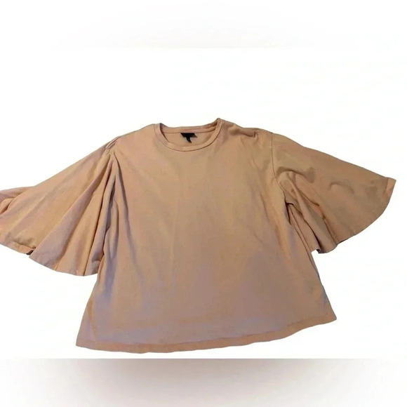 Who What Wear Women’s Bell Sleeve Size XXL Peach Color Measurements in pics - Picture 1 of 9